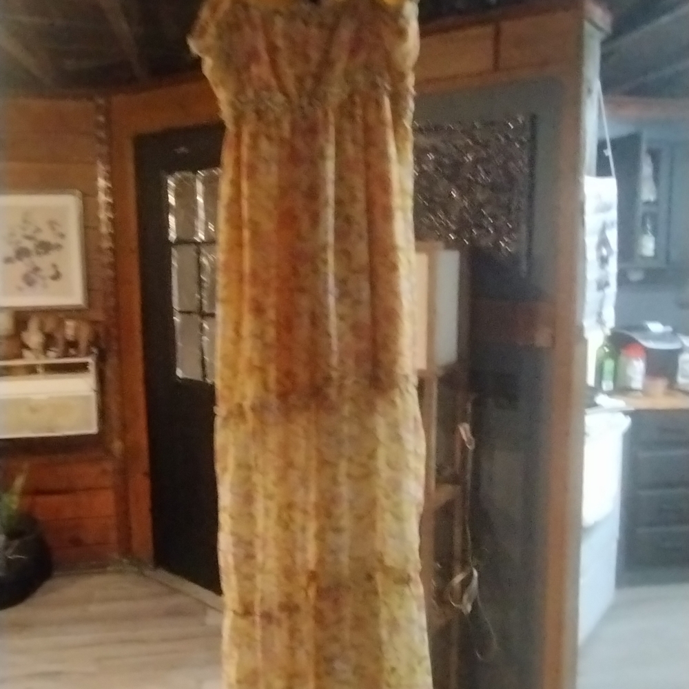 Maxi dress sleeve less